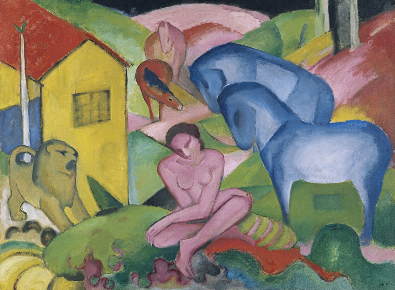 梦想 作者 弗朗兹·马克（Franz Marc）