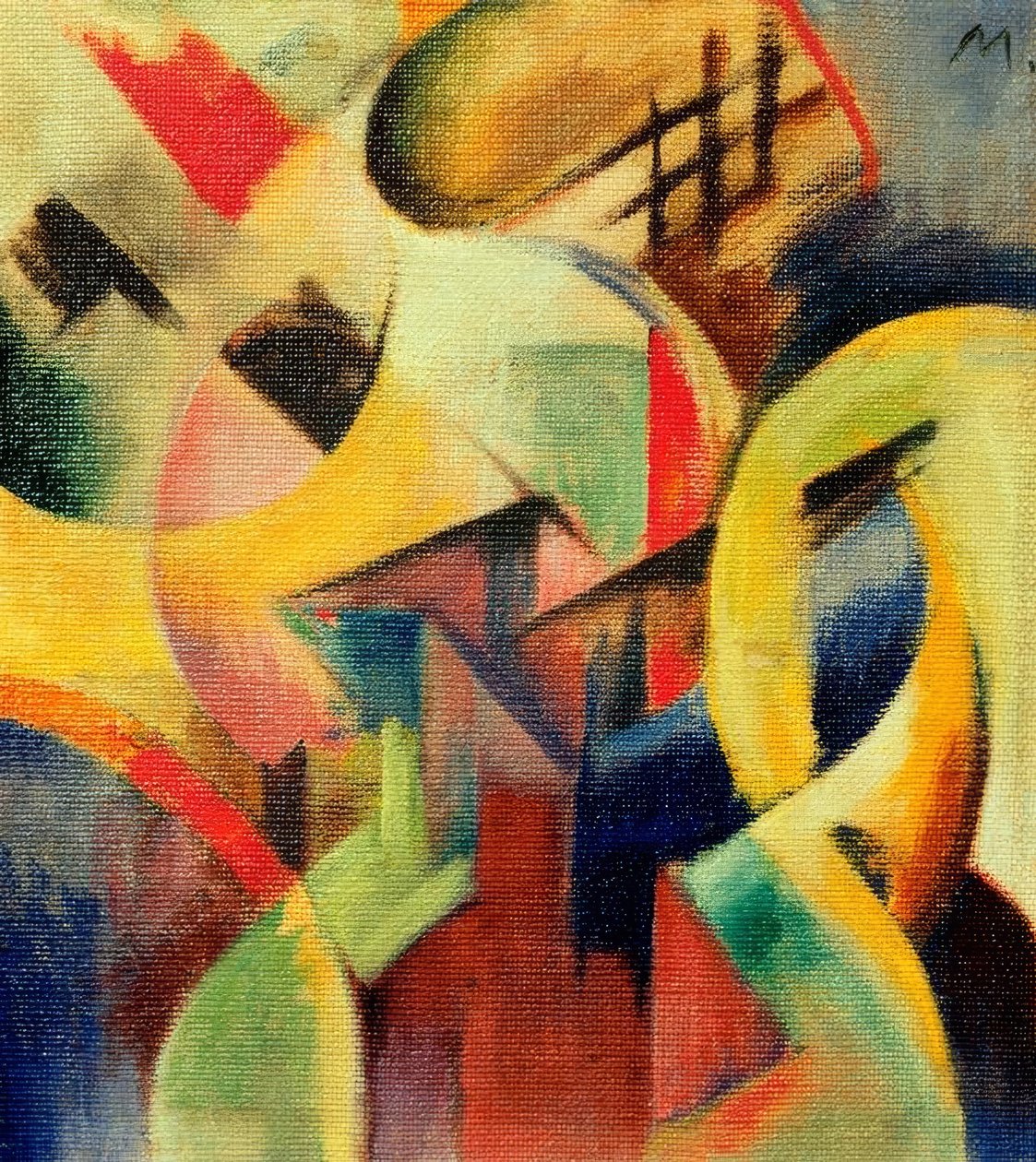 小组成我 作者 弗朗兹·马克（Franz Marc）
