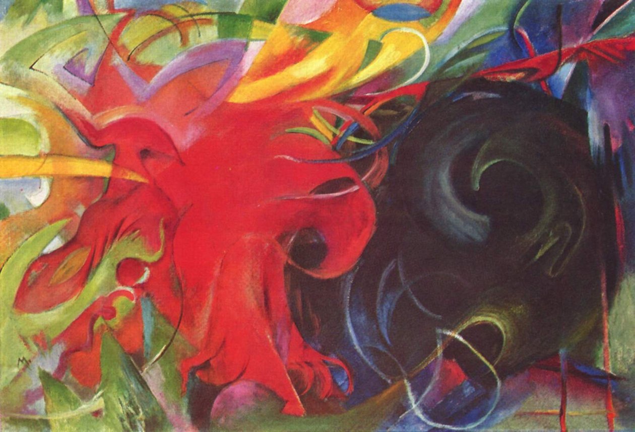战斗形式 作者 弗朗兹·马克（Franz Marc）