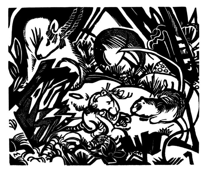 动物传奇 作者 弗朗兹·马克（Franz Marc）