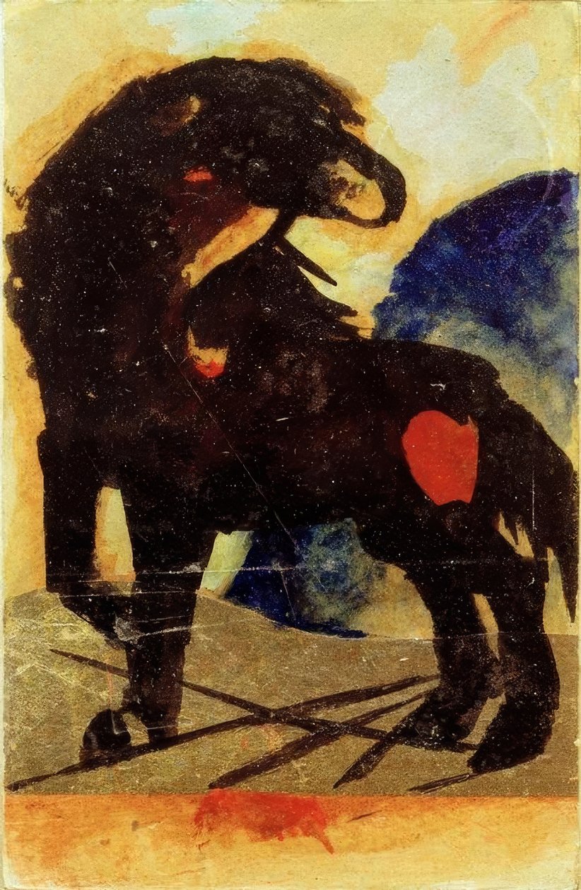 黑马 作者 弗朗兹·马克（Franz Marc）