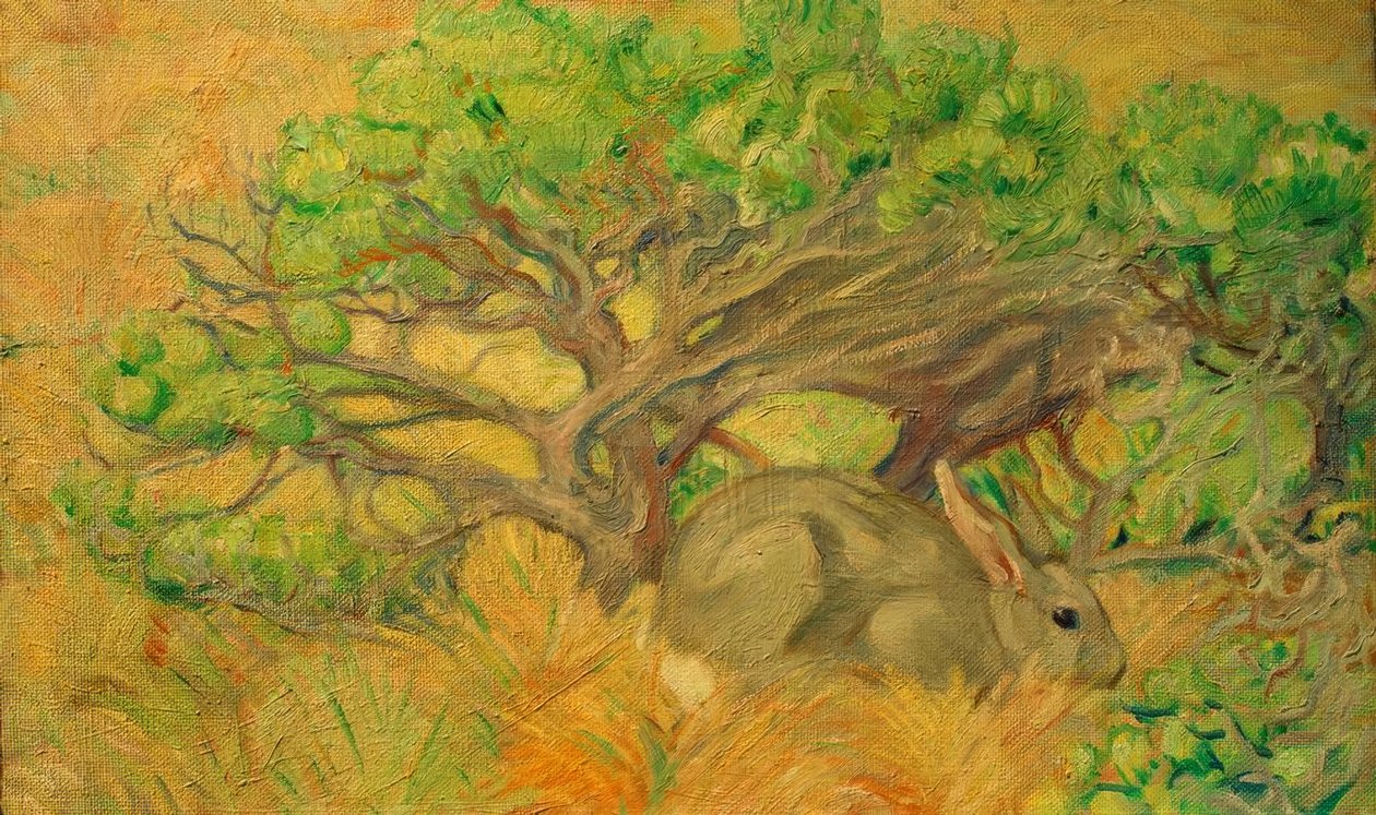 野兔 作者 弗朗兹·马克（Franz Marc）