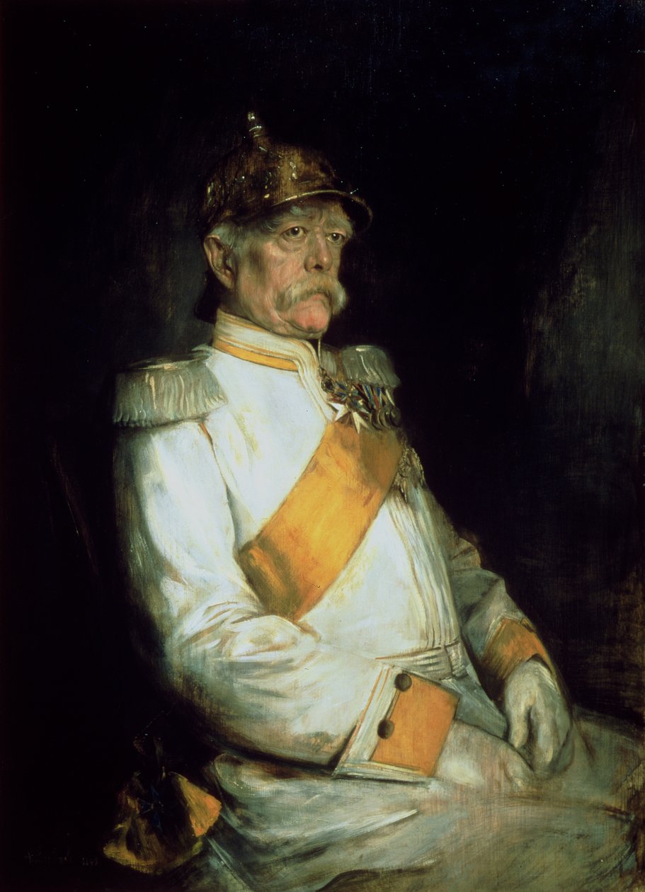 总理奥托冯俾斯麦（1815-98）1890年 作者 弗朗兹·塞拉夫·冯·伦巴赫