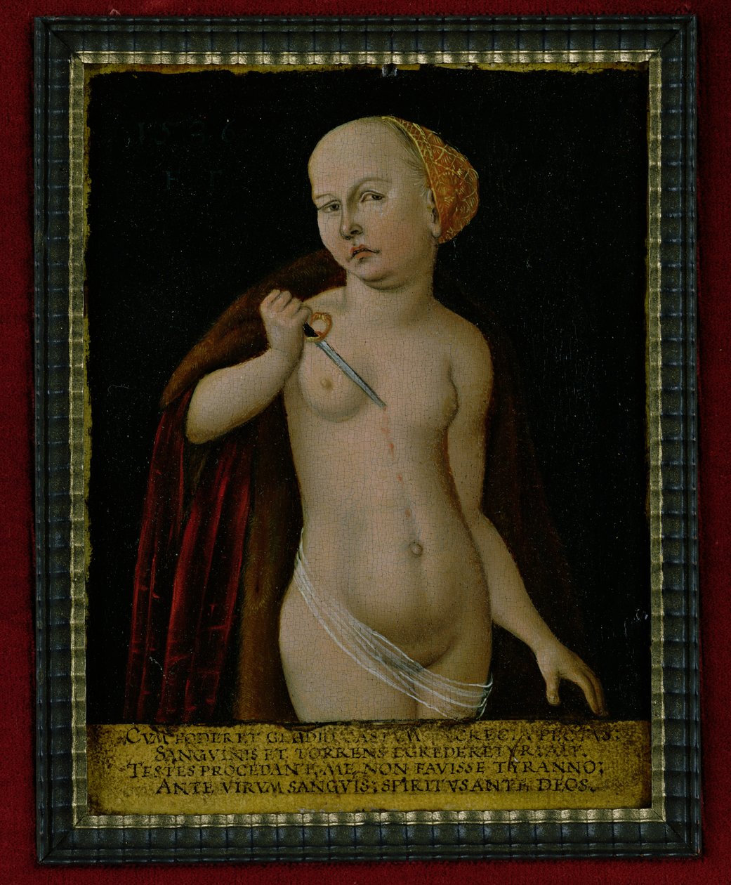 Lucrezia，1536 作者 弗朗兹·蒂默曼