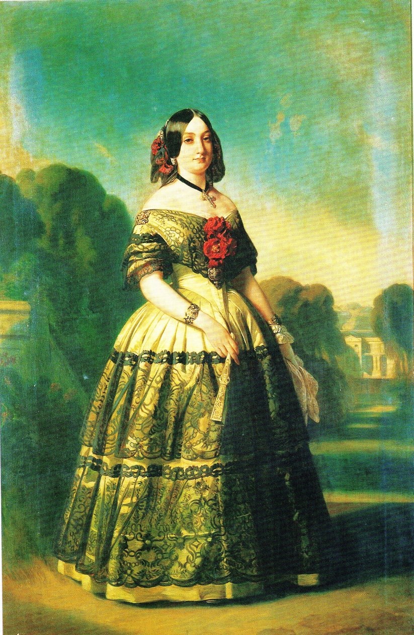 Infanta Luisa FernandadeBorbón 作者 弗朗茨泽维尔温特哈尔特