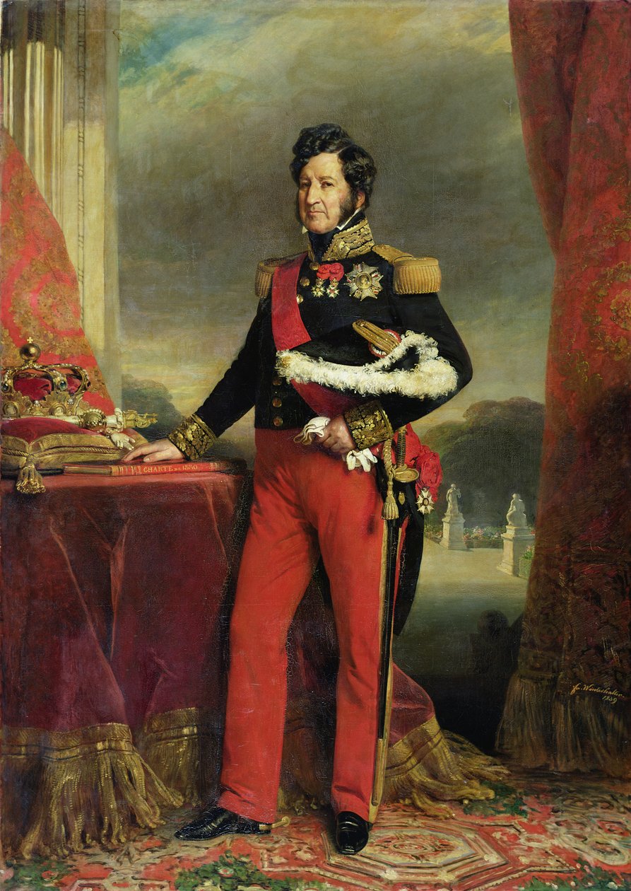 Louis-Philippe I（1773-1850），法国国王 作者 弗朗茨泽维尔温特哈尔特