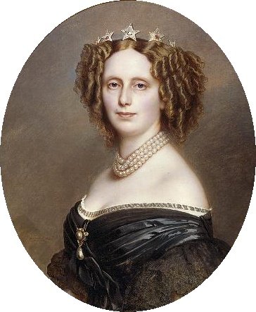 Wurtemberg的Sophia Frederia 作者 弗朗茨泽维尔温特哈尔特