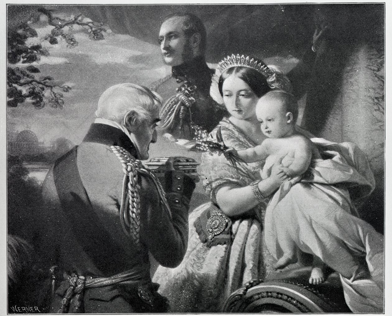 1851年5月1日，由Werner雕刻 作者 弗朗茨泽维尔温特哈尔特