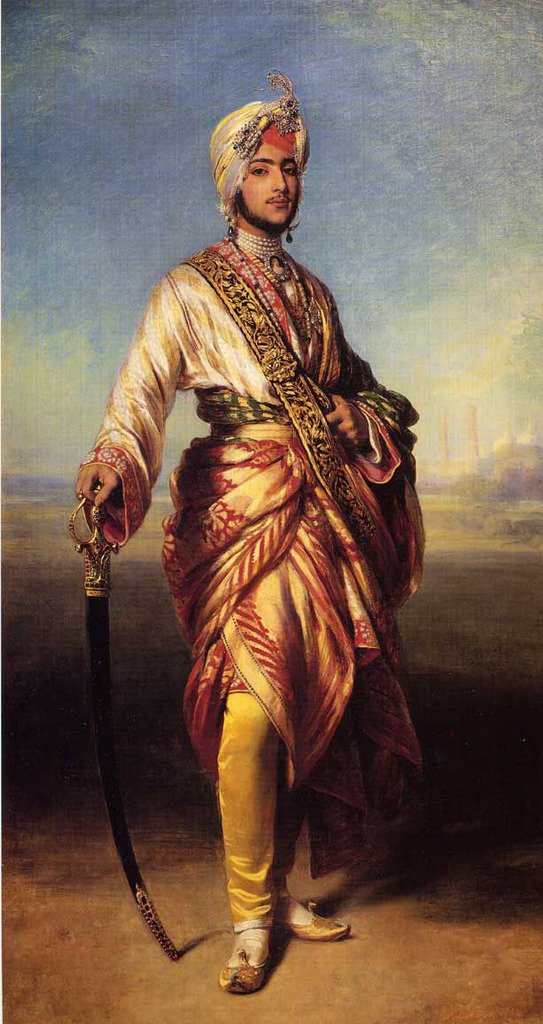 国王Duleep Singh 作者 弗朗茨泽维尔温特哈尔特