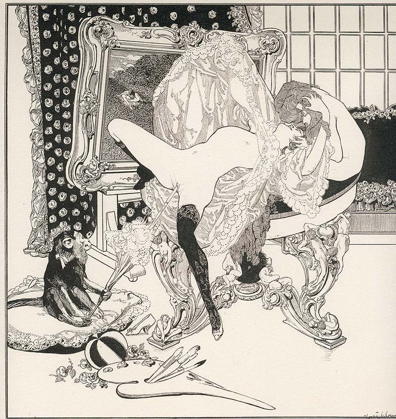 有Toilettentischn 作者 弗朗兹·冯·贝罗斯