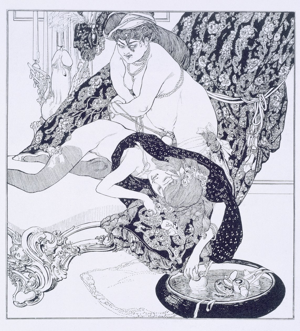 The Forks，来自&39;La Grenouillere&39;的板块，1912年 作者 弗朗兹·冯·贝罗斯