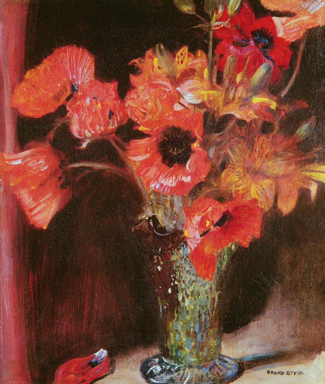 静物，c.1893 作者 弗朗兹·冯·斯塔克