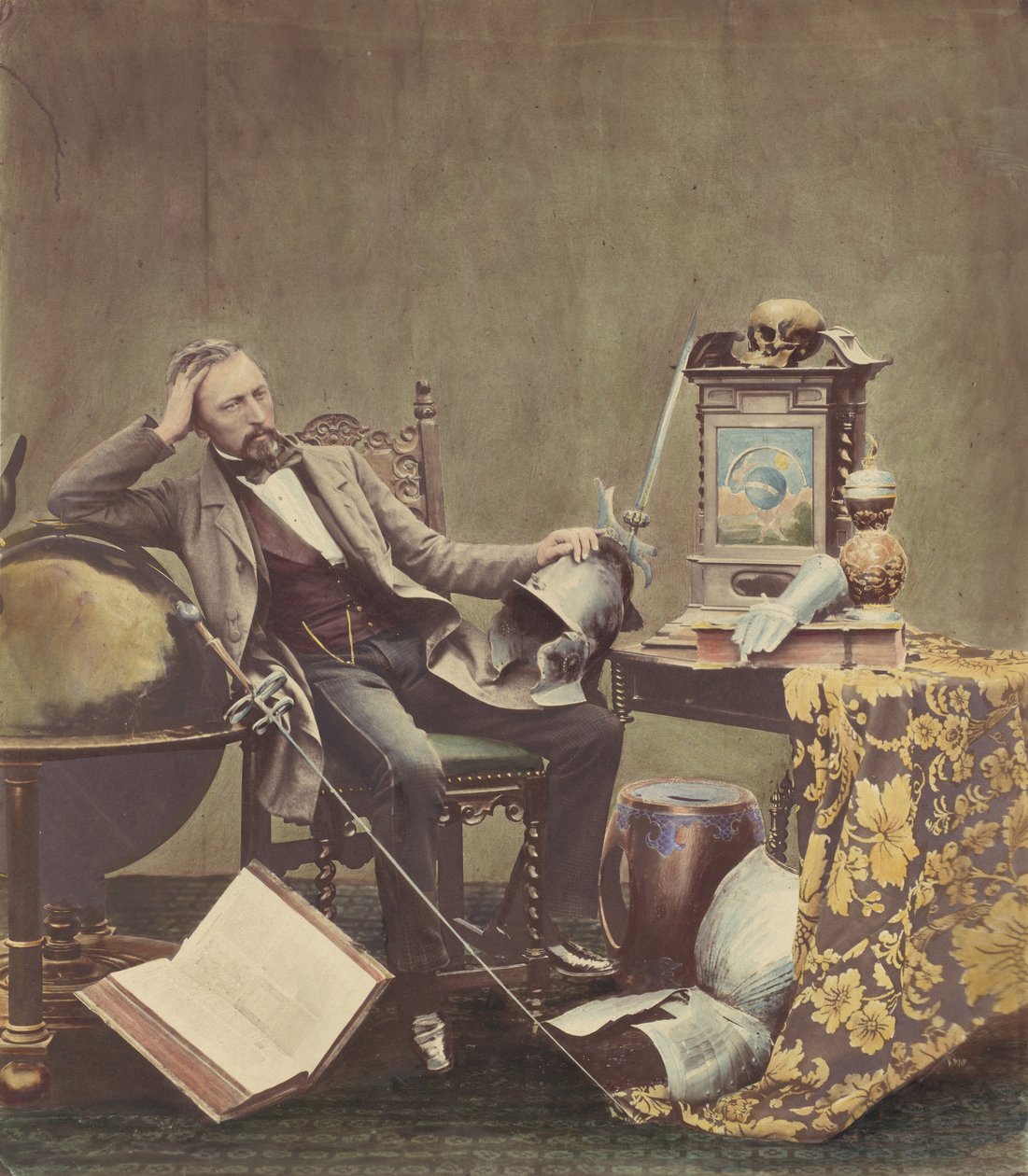 Mathias Höusermann, 19世纪50年代至60年代。 作者 弗朗茨·安托万