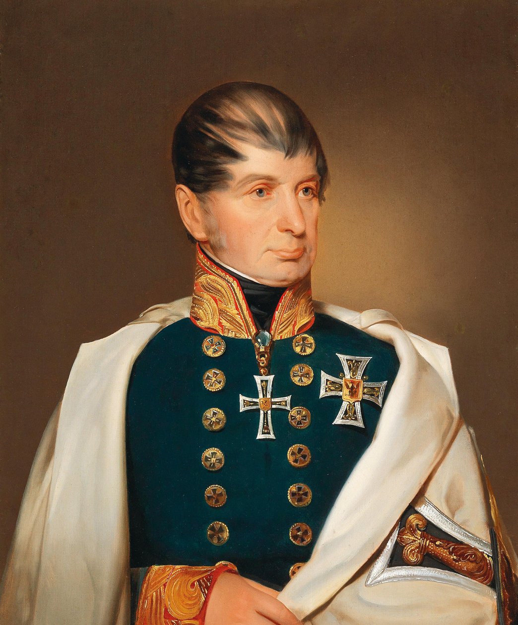 1782-1863年，奥地利埃斯特大公马克西米利安-约瑟夫作为条顿骑士团的大团长。 作者 弗朗兹·艾伯（Franz Eybl）