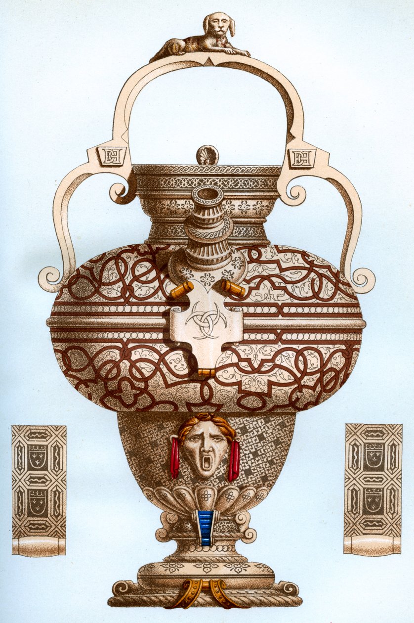亨利二世器皿，16世纪，1870年。 作者 弗朗兹·凯勒霍芬