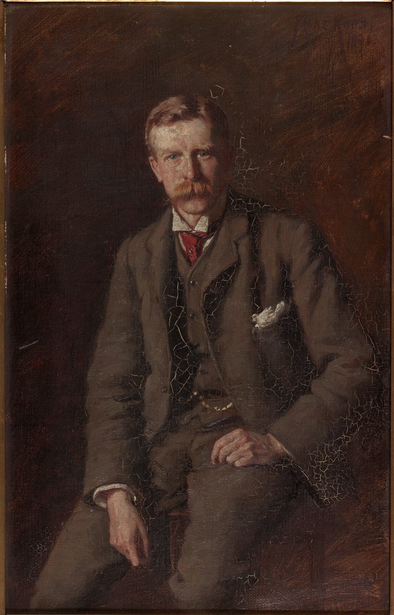 亨利斯特拉克的肖像，1890年 作者 弗朗兹·科普斯（Franz Kops）