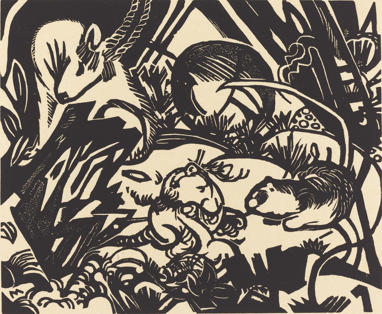 动物传奇 作者 弗朗兹·马克（Franz Marc）