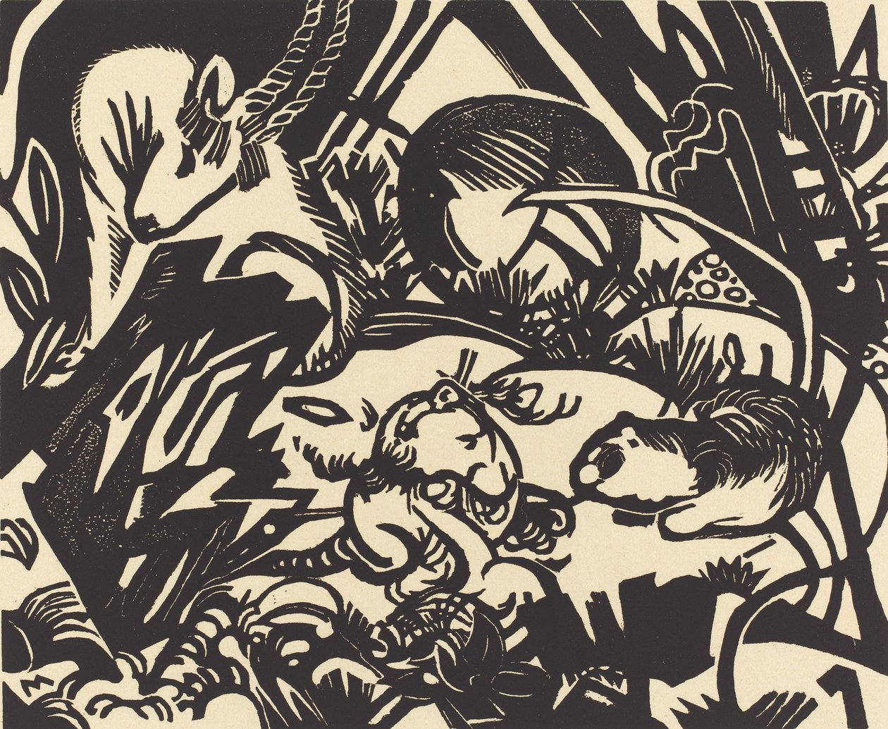 动物传奇 作者 弗朗兹·马克（Franz Marc）