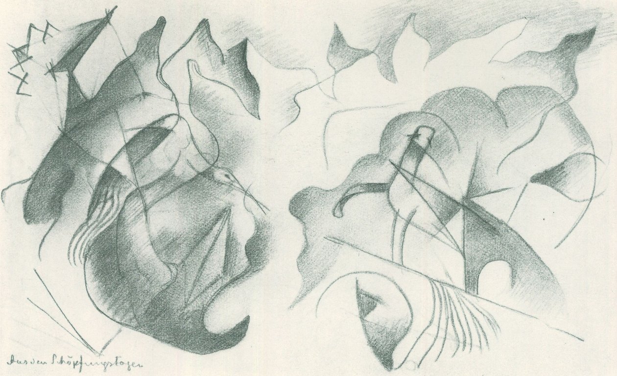 从创世之日起 作者 弗朗兹·马克（Franz Marc）