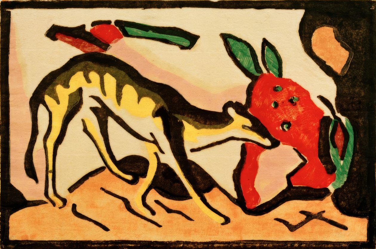 法贝尔捷 作者 弗朗兹·马克（Franz Marc）