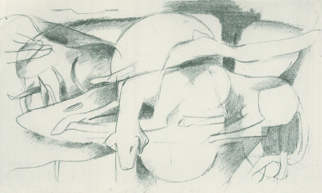 弗朗茨-马克 - 实地写生 - 第 04 张 作者 弗朗兹·马克（Franz Marc）