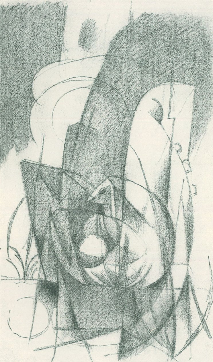 弗朗茨-马克 - 实地写生 - 第 15 张 作者 弗朗兹·马克（Franz Marc）