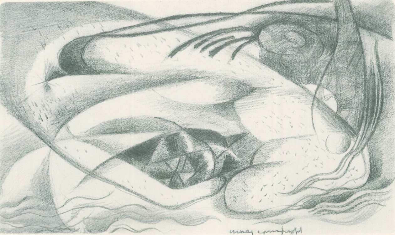 弗朗茨-马克 - 实地写生 - 第 23 张 作者 弗朗兹·马克（Franz Marc）
