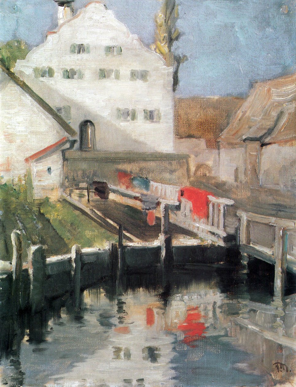 因斯多夫（Indersdorf），1904年 作者 弗朗兹·马克（Franz Marc）