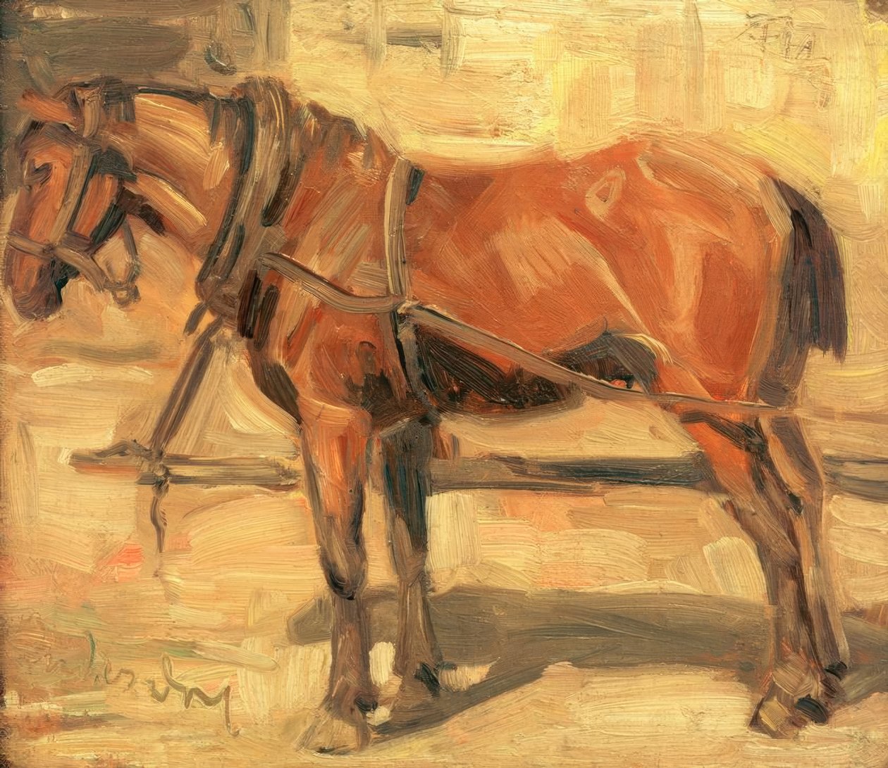 小马研究 作者 弗朗兹·马克（Franz Marc）