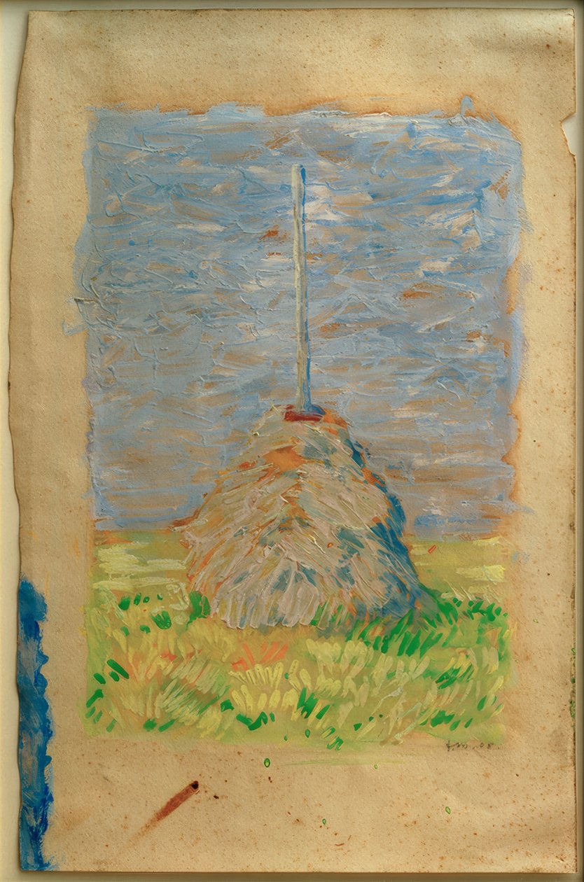 布鲁嫩巴赫的小芦苇蹲 作者 弗朗兹·马克（Franz Marc）