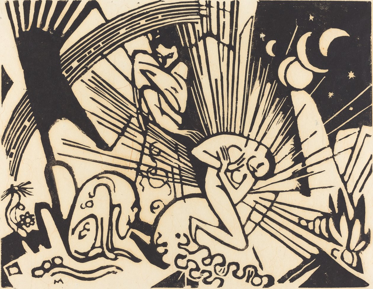对账 作者 弗朗兹·马克（Franz Marc）
