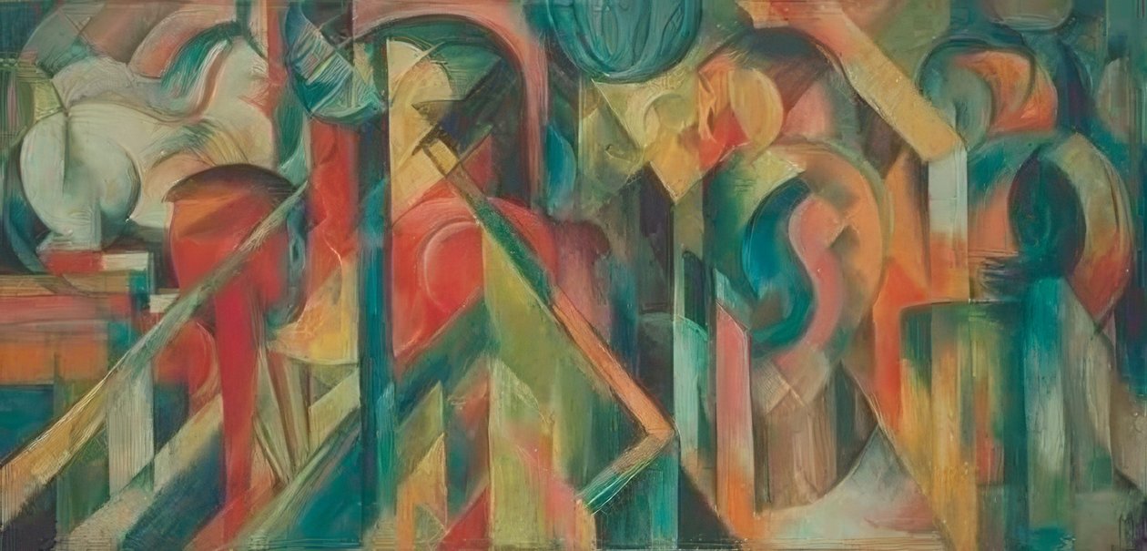 地方 作者 弗朗兹·马克（Franz Marc）