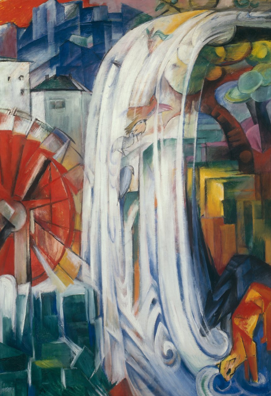 迷惑磨坊 作者 弗朗兹·马克（Franz Marc）