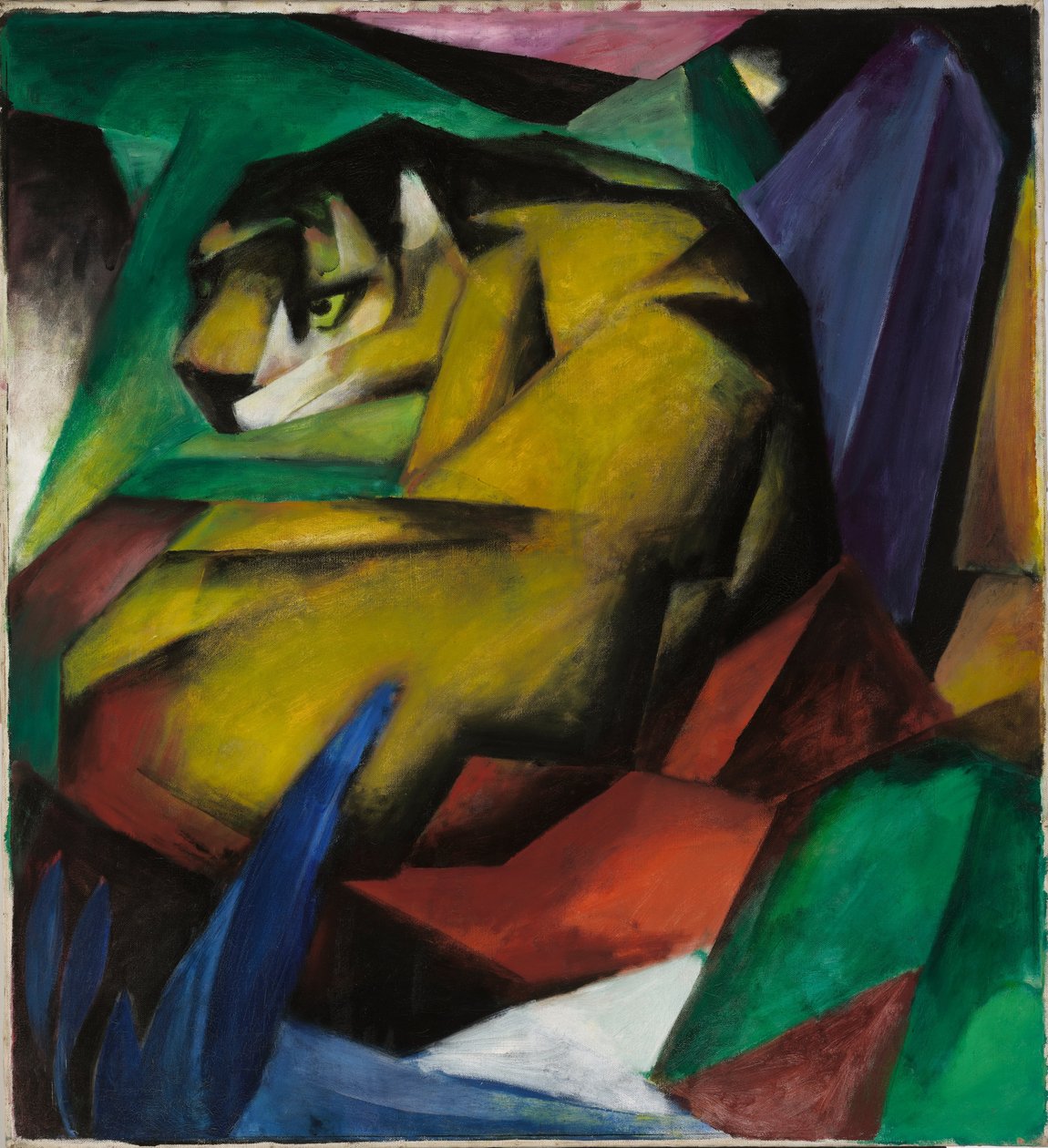 老虎 作者 弗朗兹·马克（Franz Marc）