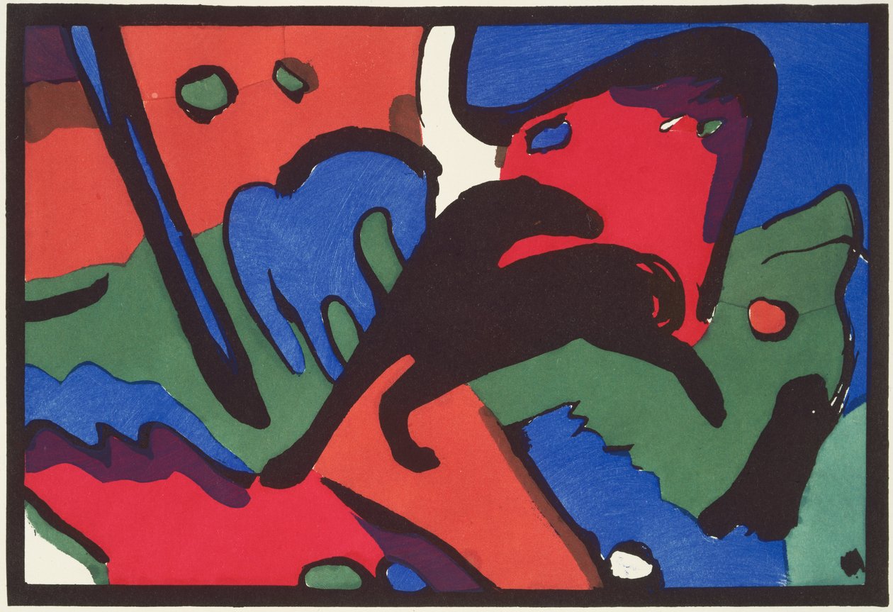 蓝骑士 作者 弗朗兹·马克（Franz Marc）和瓦西里·康定斯基（Wassily Kandinsky）