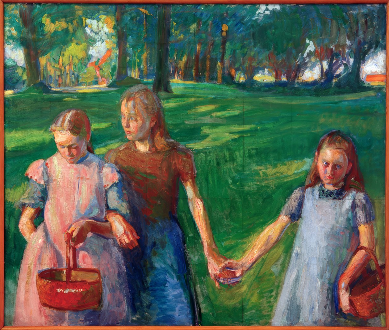 Drei Mädchen in der Pappelallee 作者 弗兰兹·诺尔肯