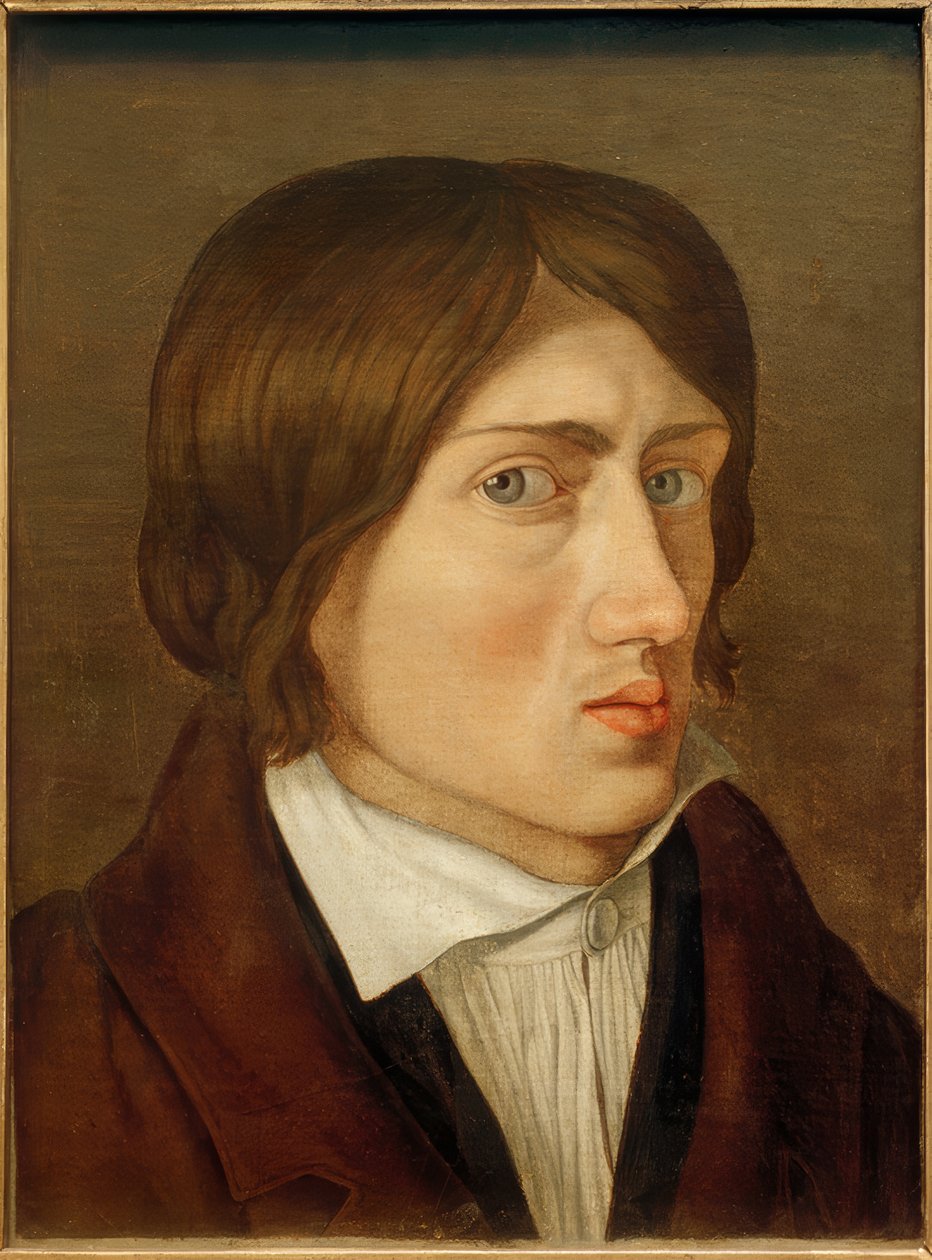 弗朗兹·普福尔（Franz Pforr），自画像1810-12 作者 弗朗兹·普福尔