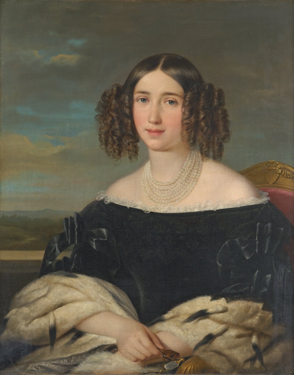 Wilhelmine von Auersperg 伯爵夫人 作者 弗朗茨·施罗特伯格