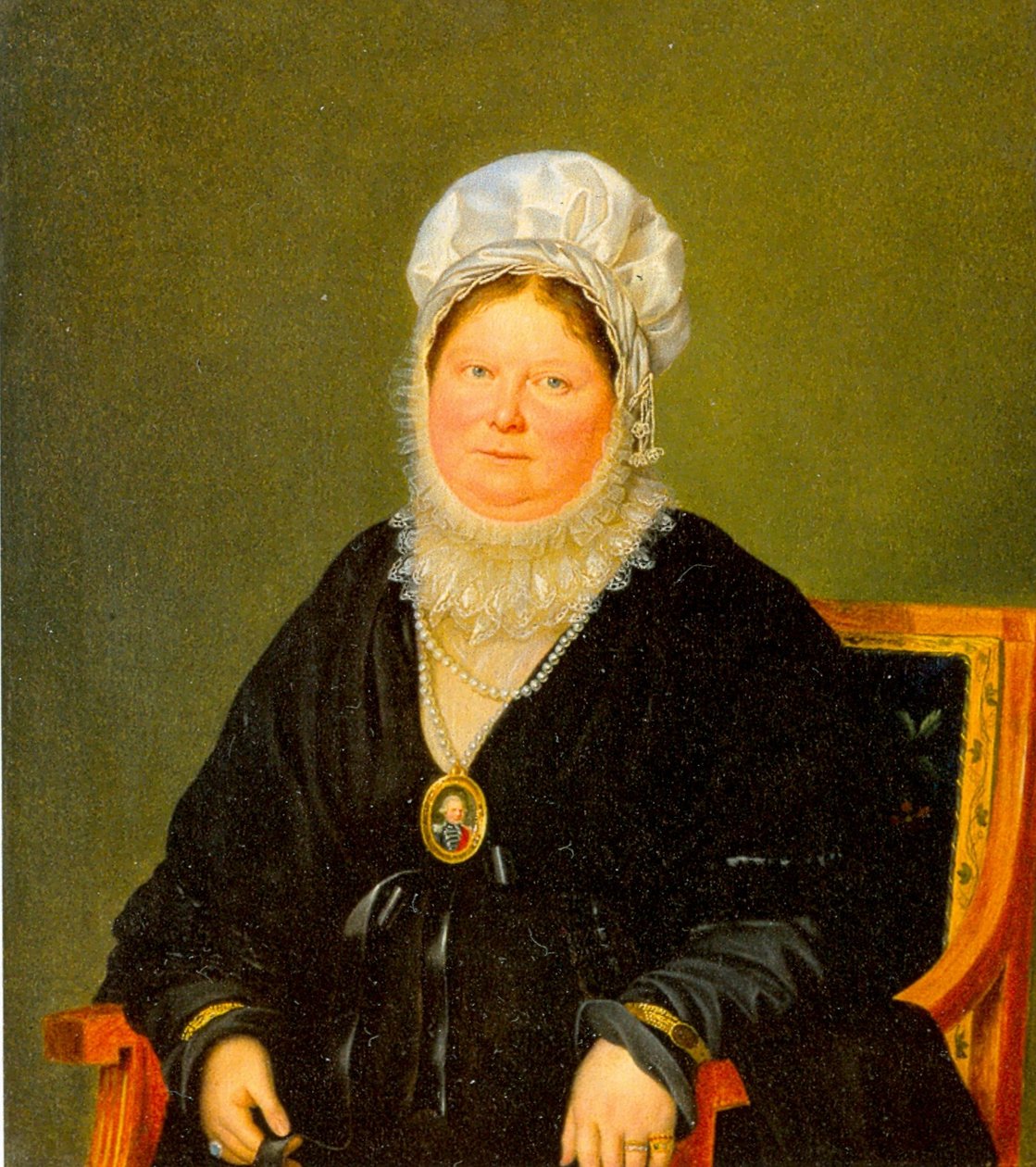 Franz S Stirnbrand - Queen Charlotte Mathilde (1827, KGdHW199) 作者 弗朗茨·塞拉夫（Franz Seraph）头痛