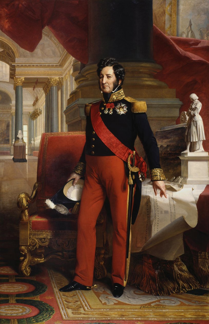 法语：  Louis-Philippe 1er, roi des Français（1773-1850） 路易-菲利普一世，法国国王（1773-1850） 作者 弗朗茨泽维尔温特哈尔特
