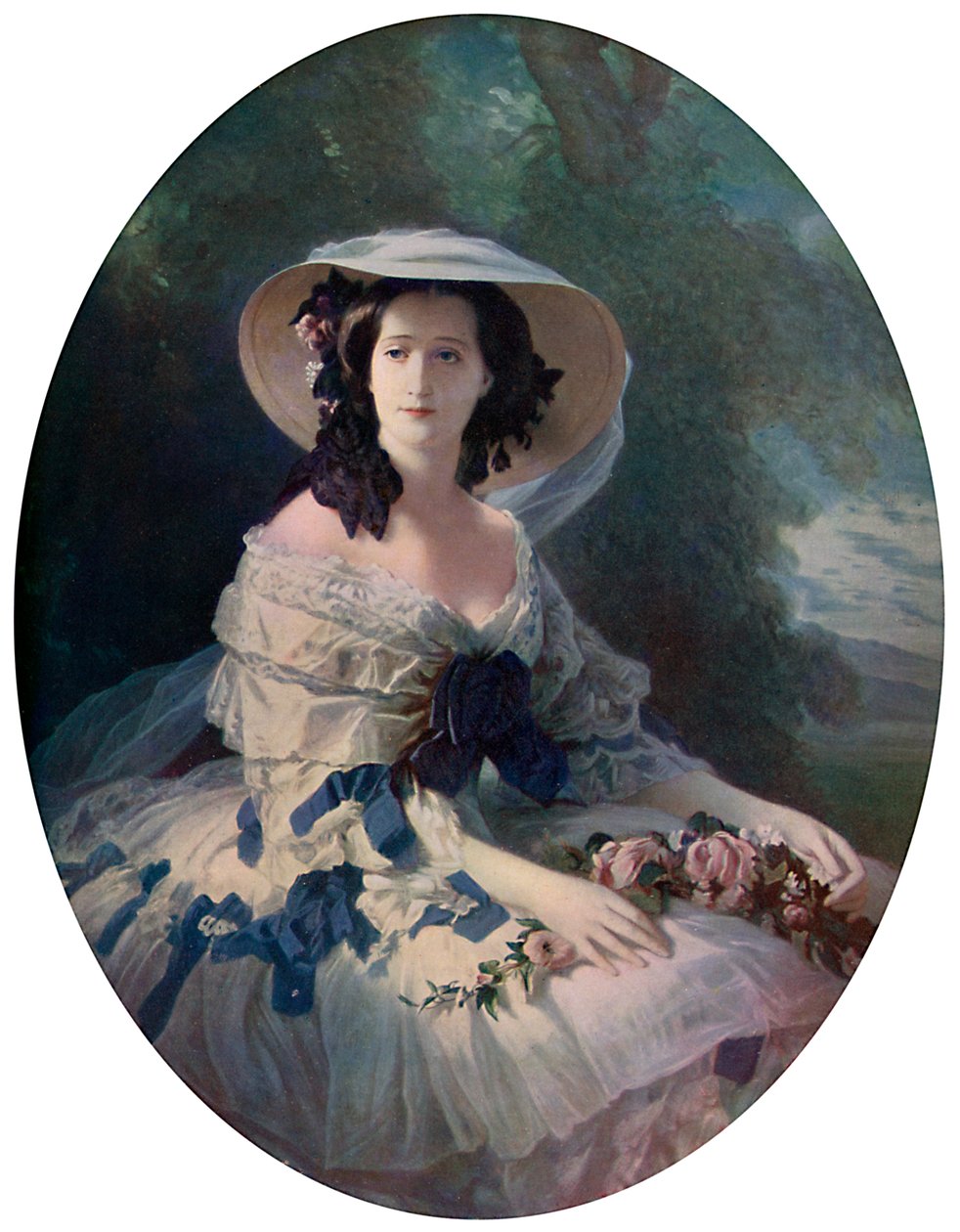 欧仁妮皇后，十九世纪，c1920 作者 弗朗茨泽维尔温特哈尔特