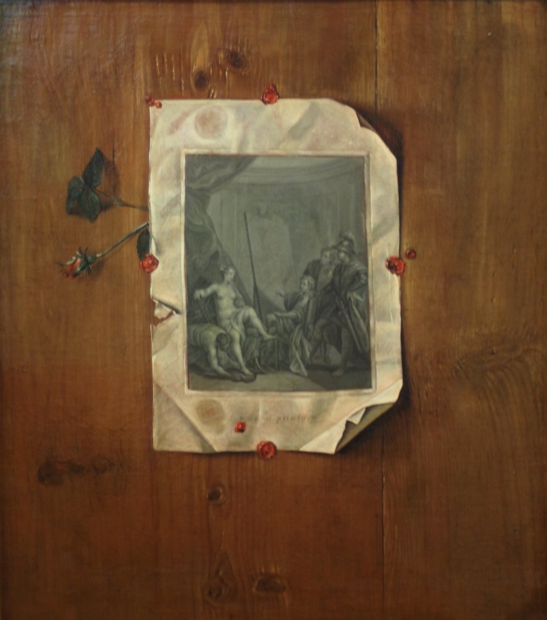 德语: 工作室墙 (Quodlibet) 作者 弗朗兹·德·汉密尔顿