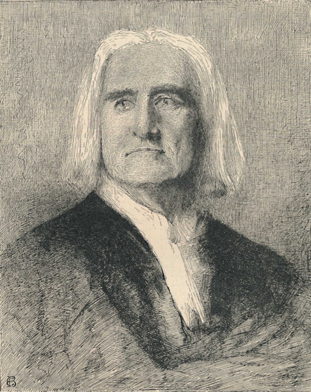 弗朗茨·李斯特（Franz Liszt），c1880，1886年 作者 弗朗兹·冯·伦巴赫