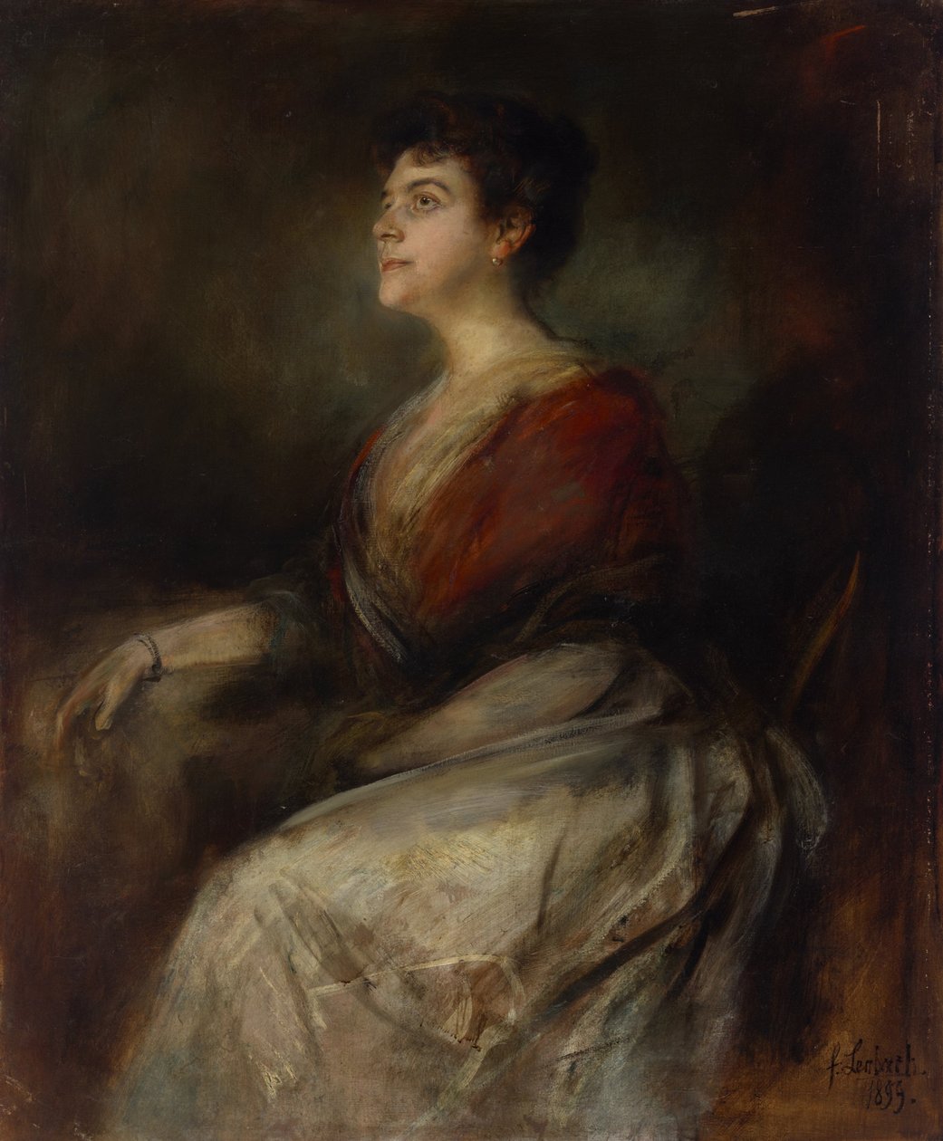 Harriet von Bleichröder 作者 弗朗兹·冯·伦巴赫