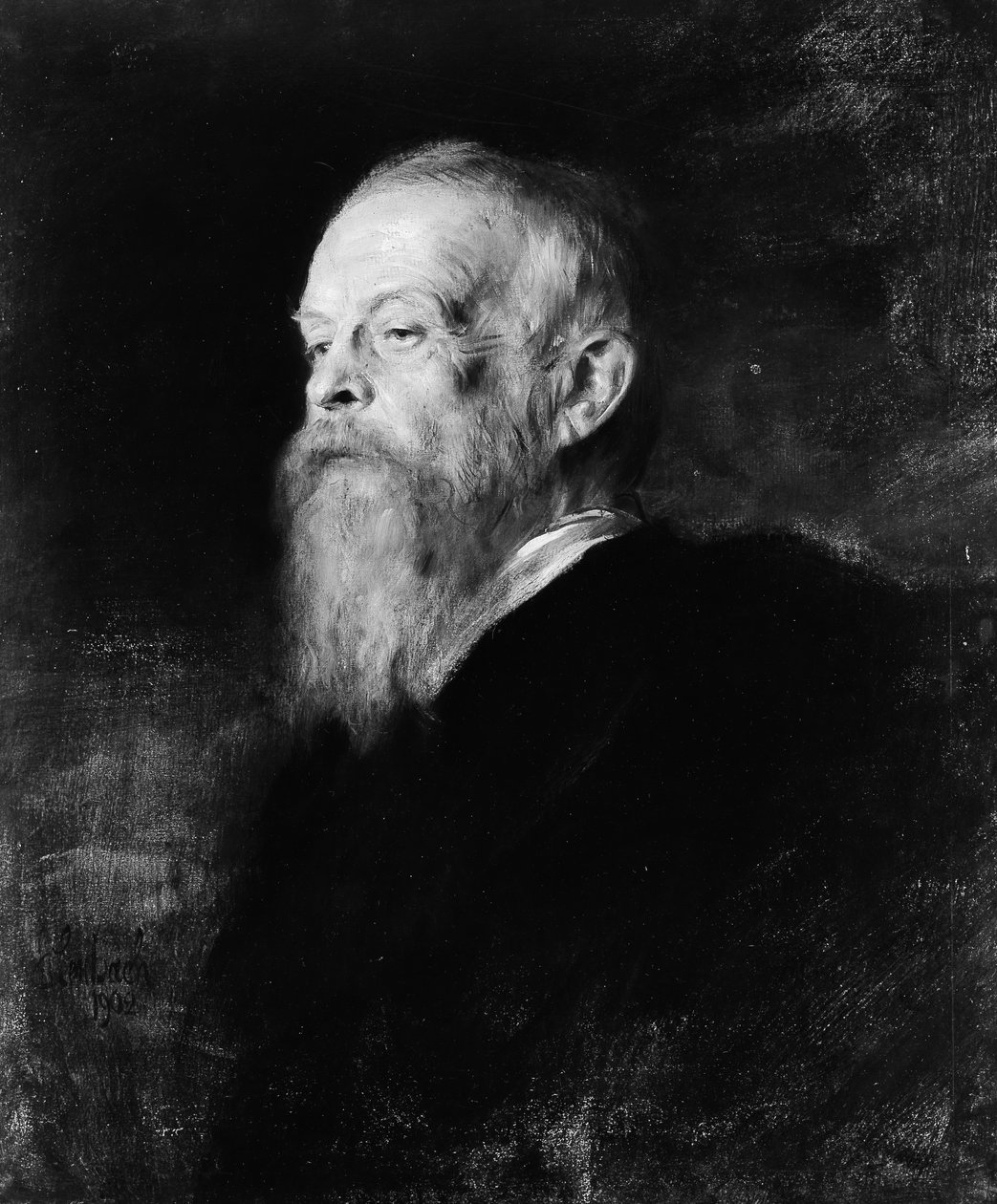 巴伐利亚摄政王路易斯·波伊特（1825-1912），1902年。 作者 弗朗兹·冯·伦巴赫