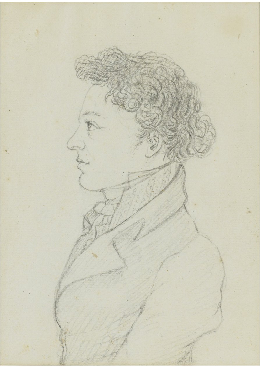 弗朗兹·舒伯特（Franz Schubert）1797-1828，年龄17岁，约1814年 作者 弗朗兹·冯·舒伯