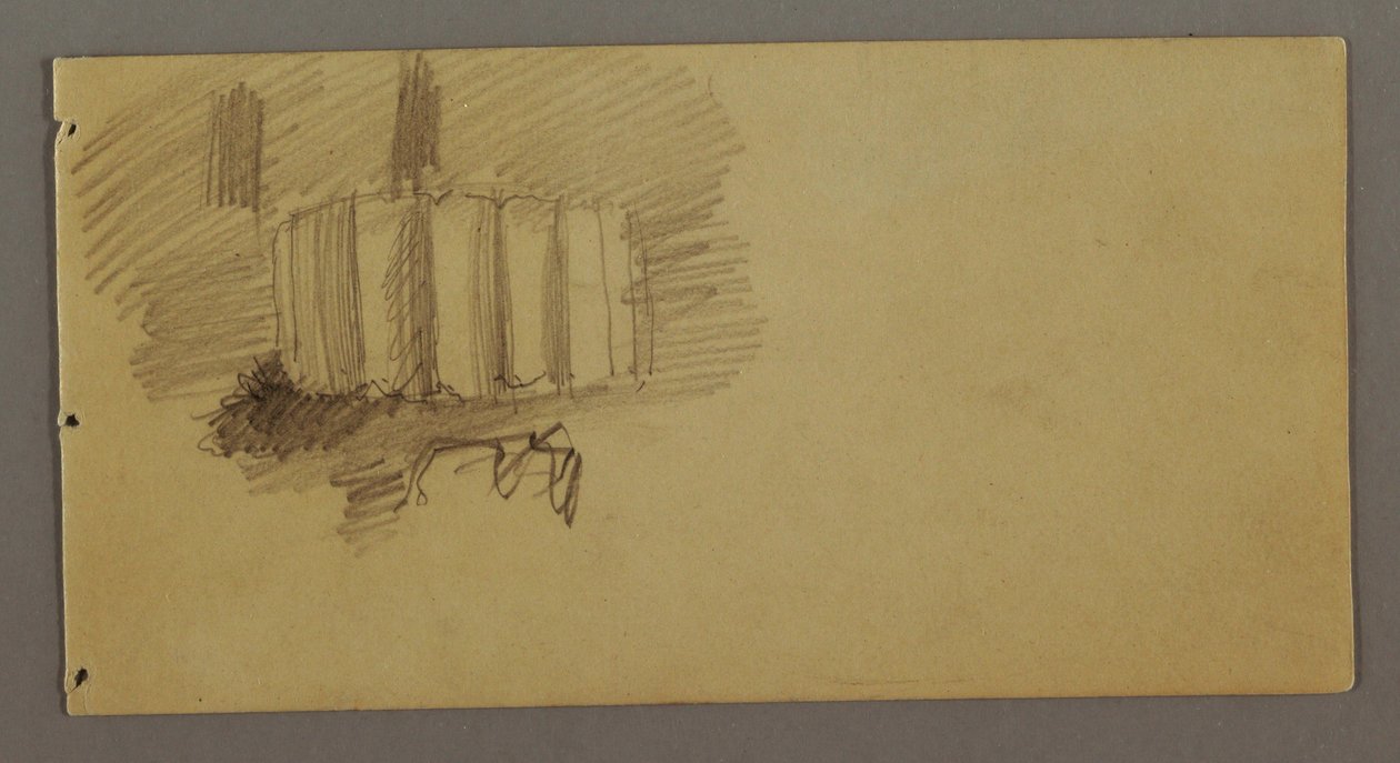 绘画，古典专栏，可能1869年 作者 弗雷德里克·埃德温·丘奇