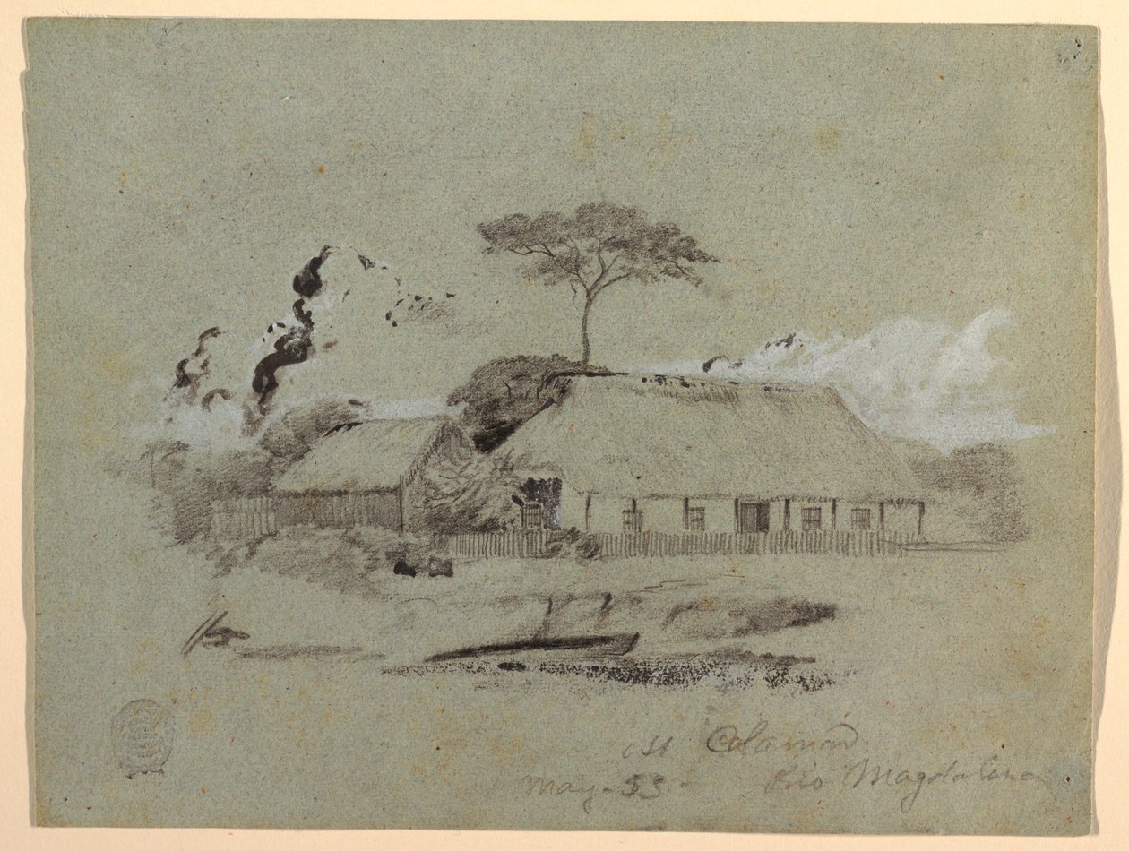 House and Shed，卡拉马尔，哥伦比亚 作者 弗雷德里克·埃德温·丘奇