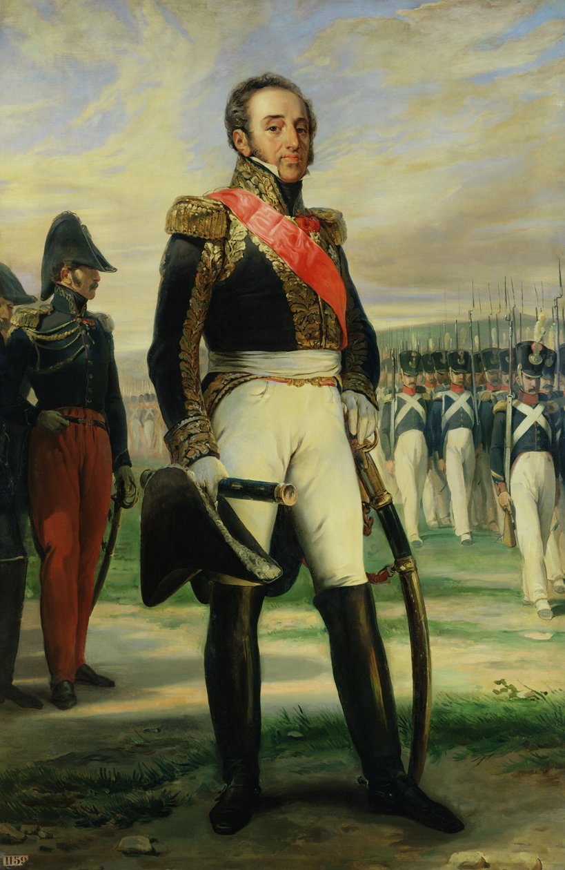 Louis-Gabriel Suchet（1770-1826）Albufera公爵和法国元帅 作者 弗雷德里克·莱格里普（Frederic Legrip）