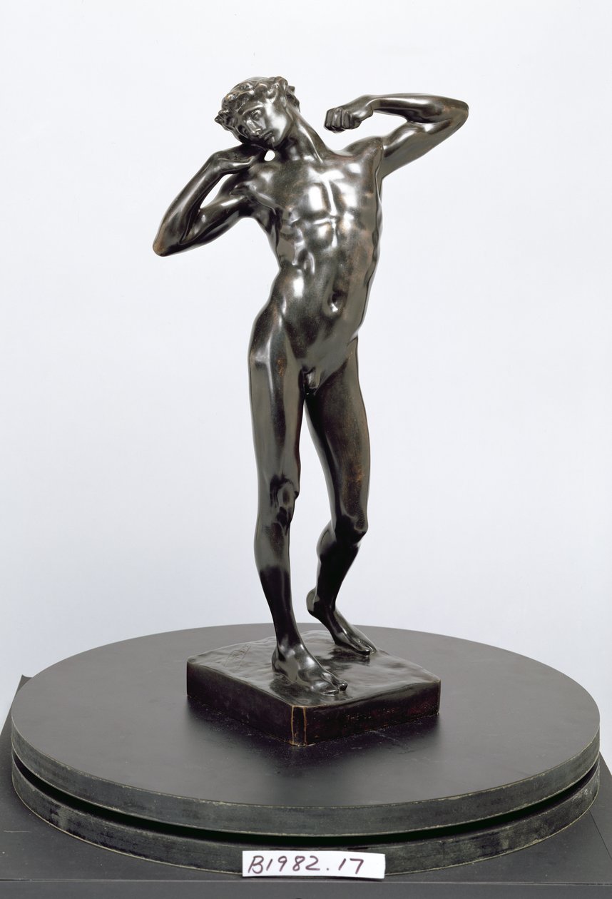 Sluggard，c.1886-90（青铜） 作者 弗雷德里克·莱顿